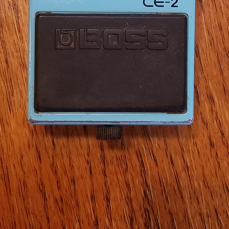 used 1984 - 1988 Boss CE-2 Chorus (Green Label) Blue - Effect Pedal