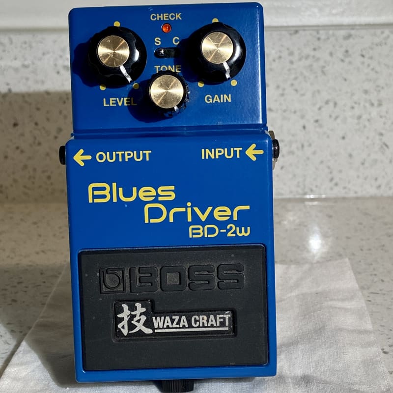 used ~2020 Boss BD-2W Blues Driver Waza Craft none - Effect Pedal