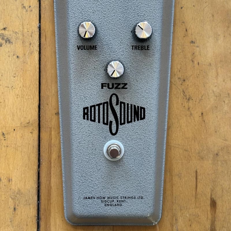 used 2013 Rotosound Fuzz Reissue Silver - Effect Pedal