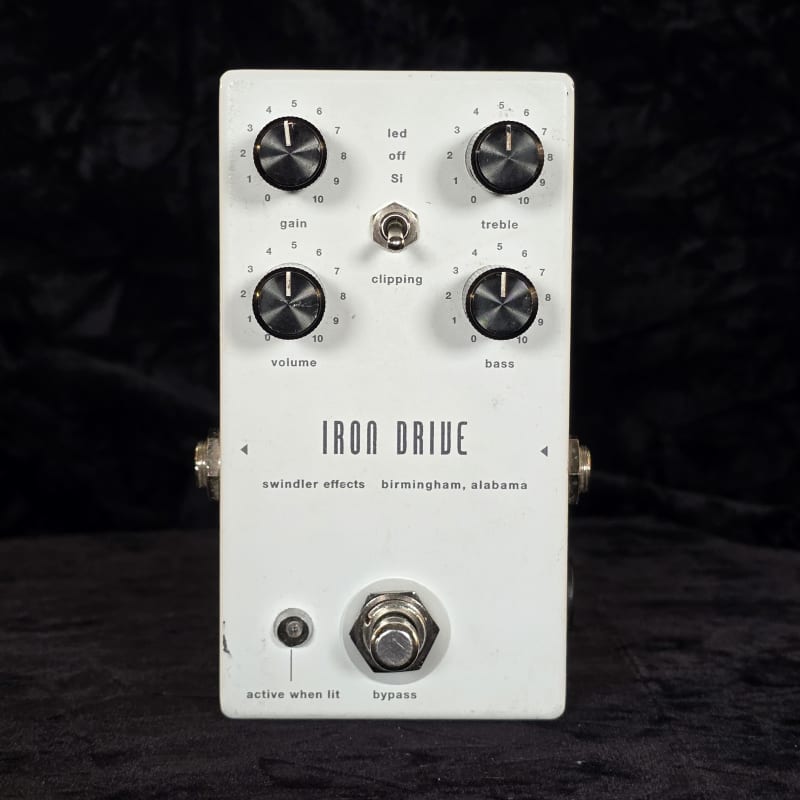 used 2010s Swindler Effects Iron Drive Functionalist White - Effect Pedal