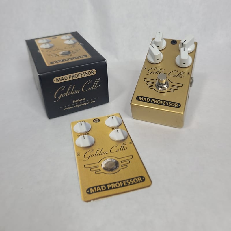 used 2010s Mad Professor Golden Cello Gold - Effect Pedal