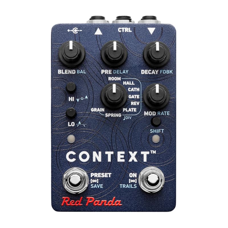 used Red Panda Context 2 Multi-Algorithm Reverb Pedal Reverb - Effect Pedal