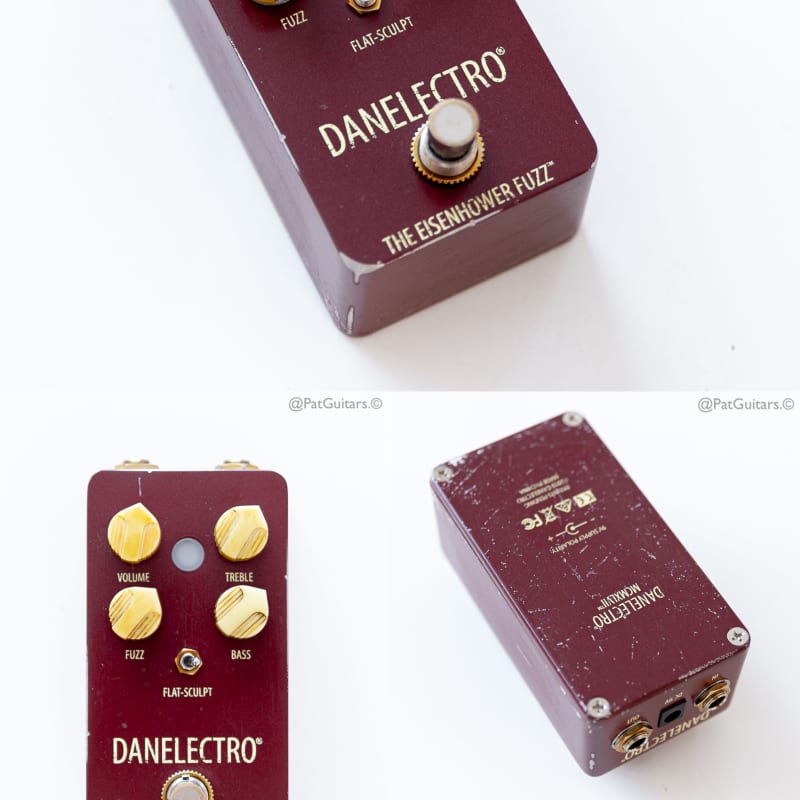 used 2019 Danelectro The Eisenhower Fuzz Red - Effect Pedal