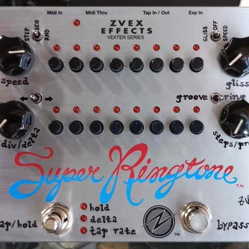 used Zvex Super Ringtone Vexter Silver - Effect Pedal