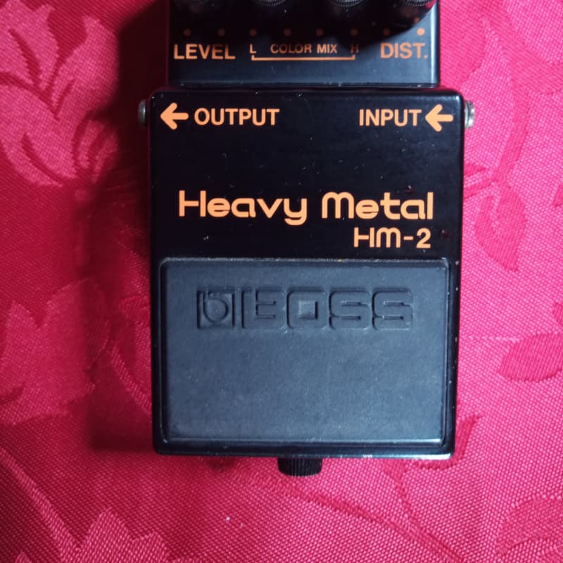 used 1983 - 1988 Boss HM-2 Heavy Metal (Black Label) Black - Effect Pedal