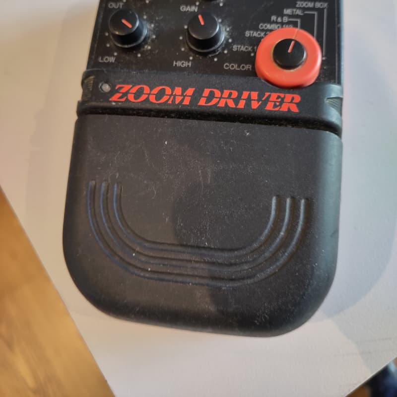 used Mid 90s Zoom Driver 5000 Black - Effect Pedal