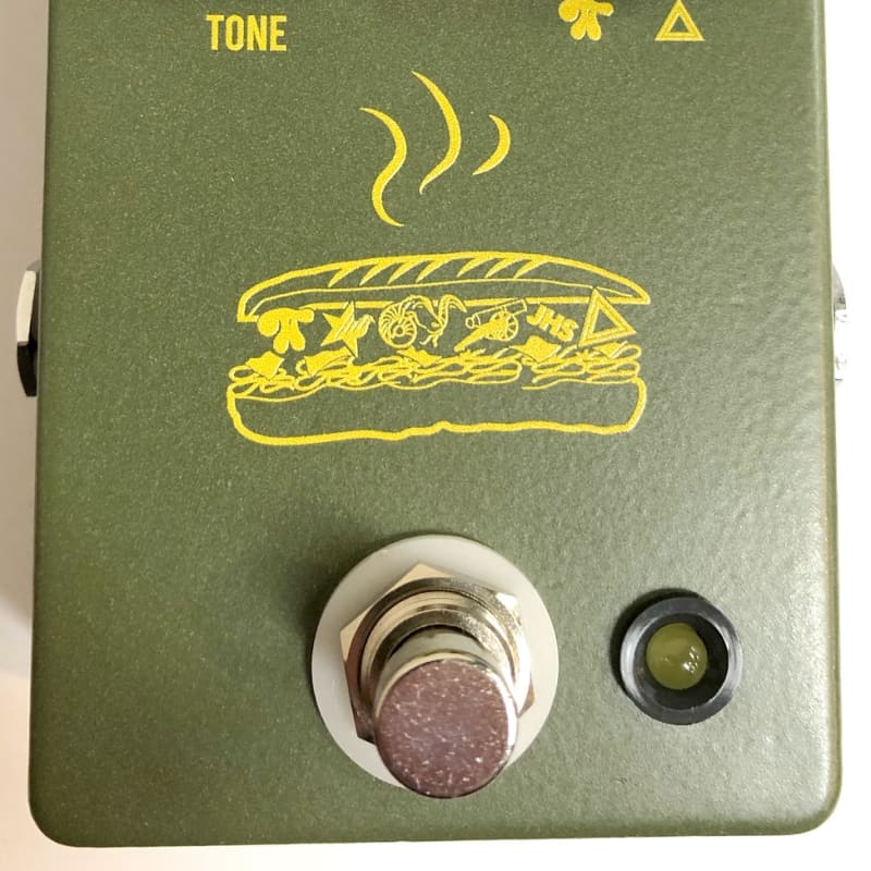 used 2021 JHS Muffuletta Fuzz Army Green - Effect Pedal