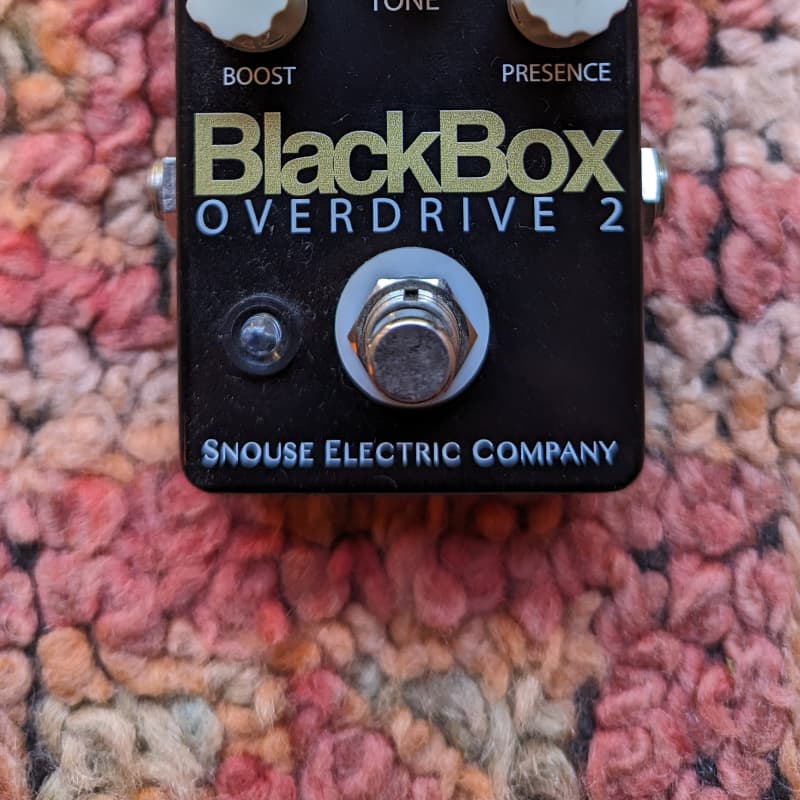 used 2010s Snouse BlackBox Overdrive 2 Black - Effect Pedal