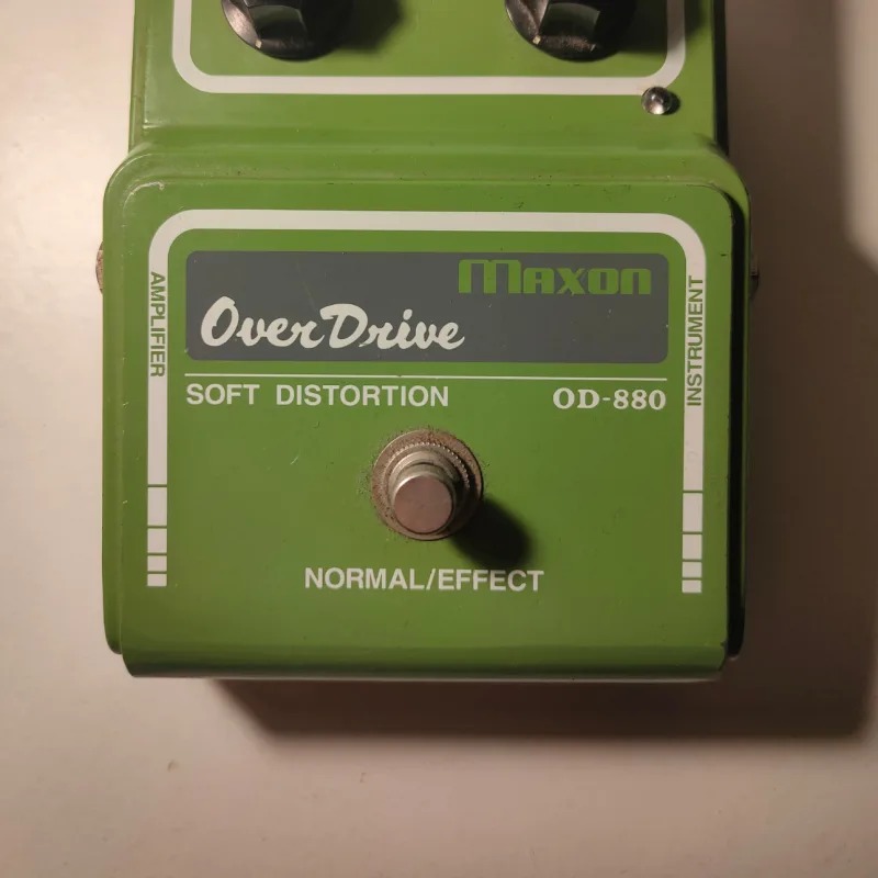 used 2010s Maxon OD-880 Soft Distortion Green - Effect Pedal