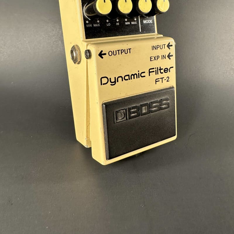 used 1986 - 1989 Boss FT-2 Dynamic Filter (Black Label) Yellow - Effect Pedal