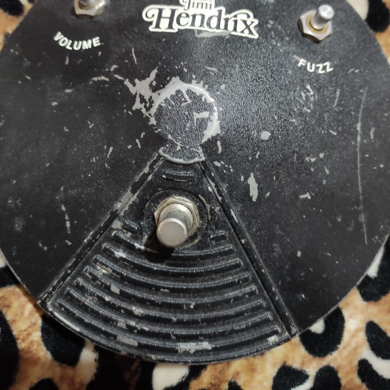 used 1980s Dunlop JH-2 Jimi Hendrix Signature Fuzz Face Black - Effect Pedal