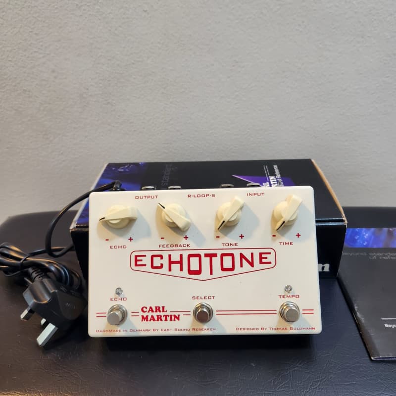 used 2010s Carl Martin Echotone Cream - Effect Pedal