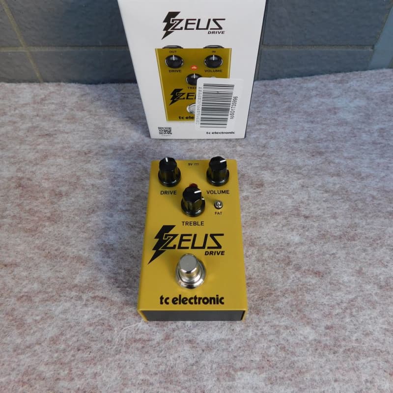 used 2021 - Present TC Electronic Zeus Drive Gold - Effect Pedal