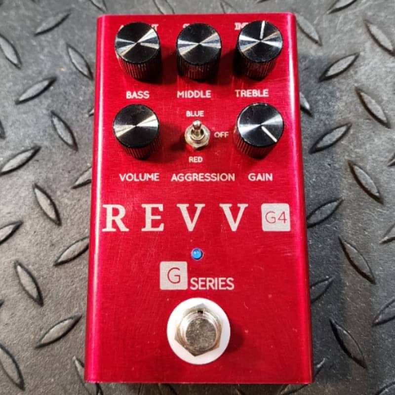 used 2018 - 2021 REVV G4 Distortion Red - Effect Pedal