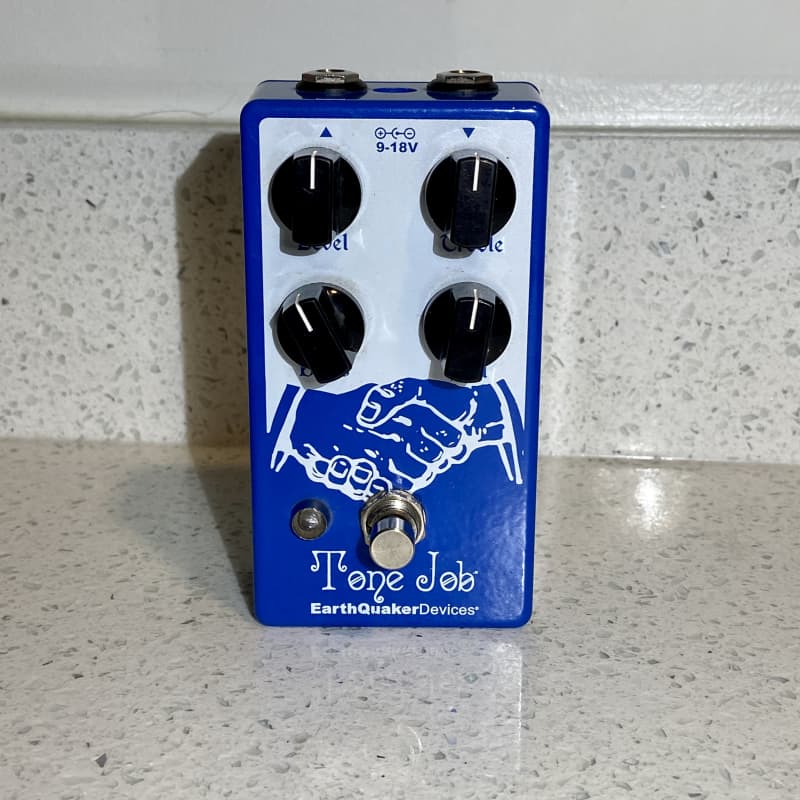 used ~2020 EarthQuaker Devices Tone Job V2 EQ & Booster Blue - Effect Pedal