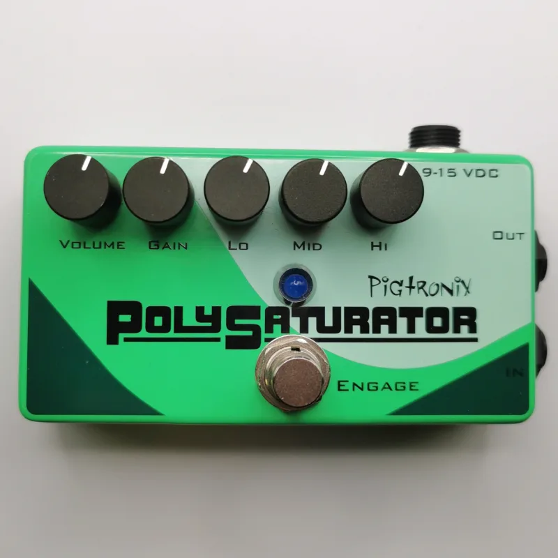 used 2013 Pigtronix Polysaturator Green - Effect Pedal