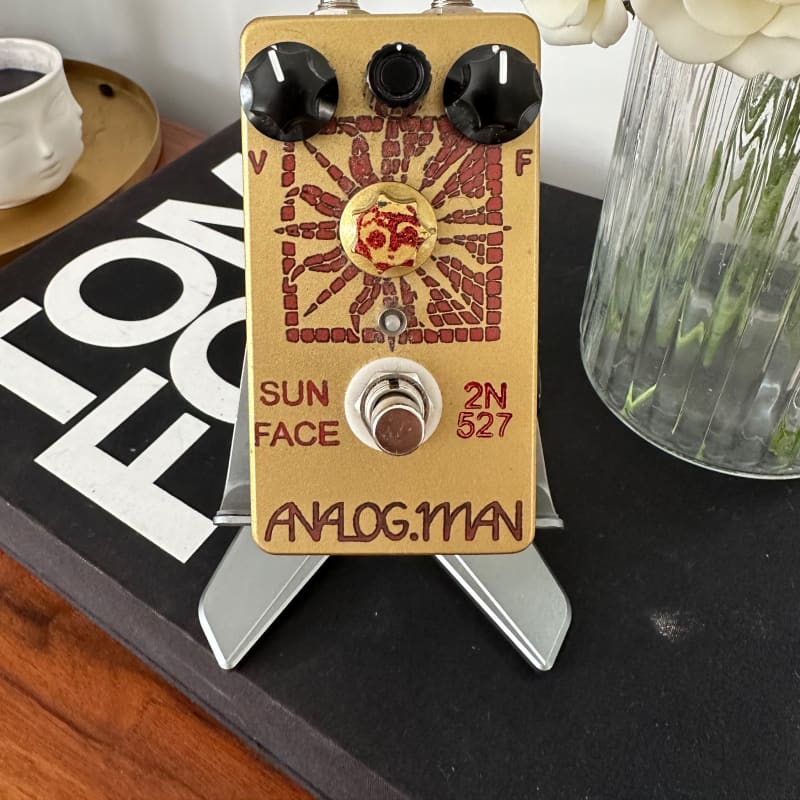 used 2023 Analogman Sun face 2N 527 Gold - Effect Pedal