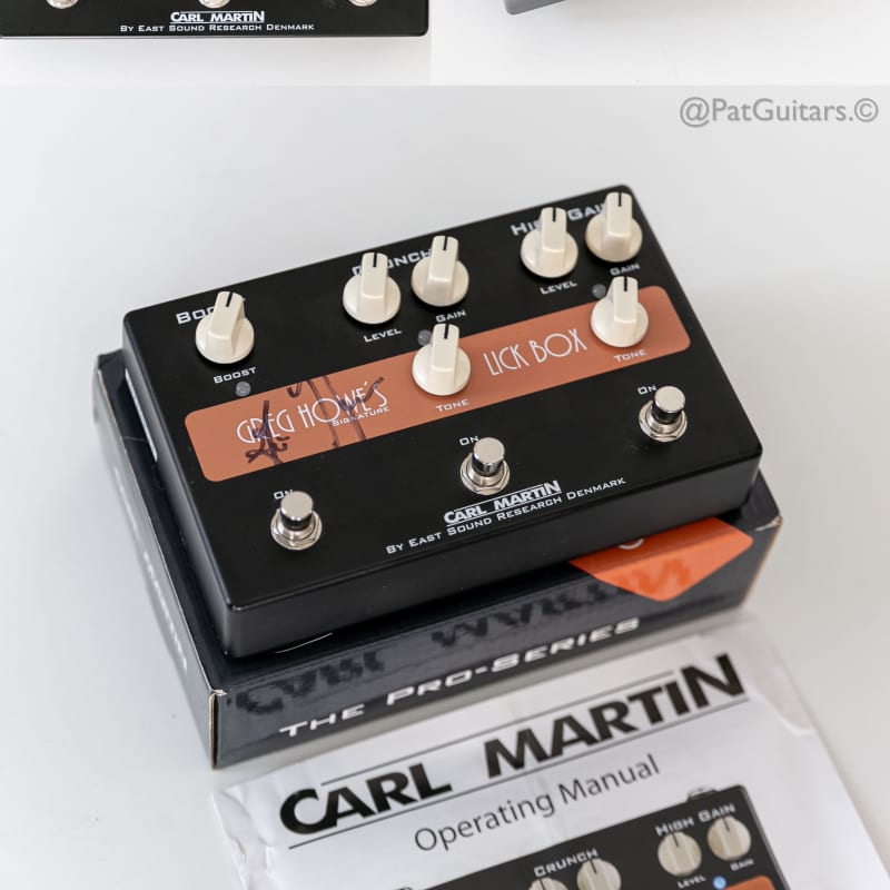 used 2010s Carl Martin Greg Howe Lick Box Black - Effect Pedal