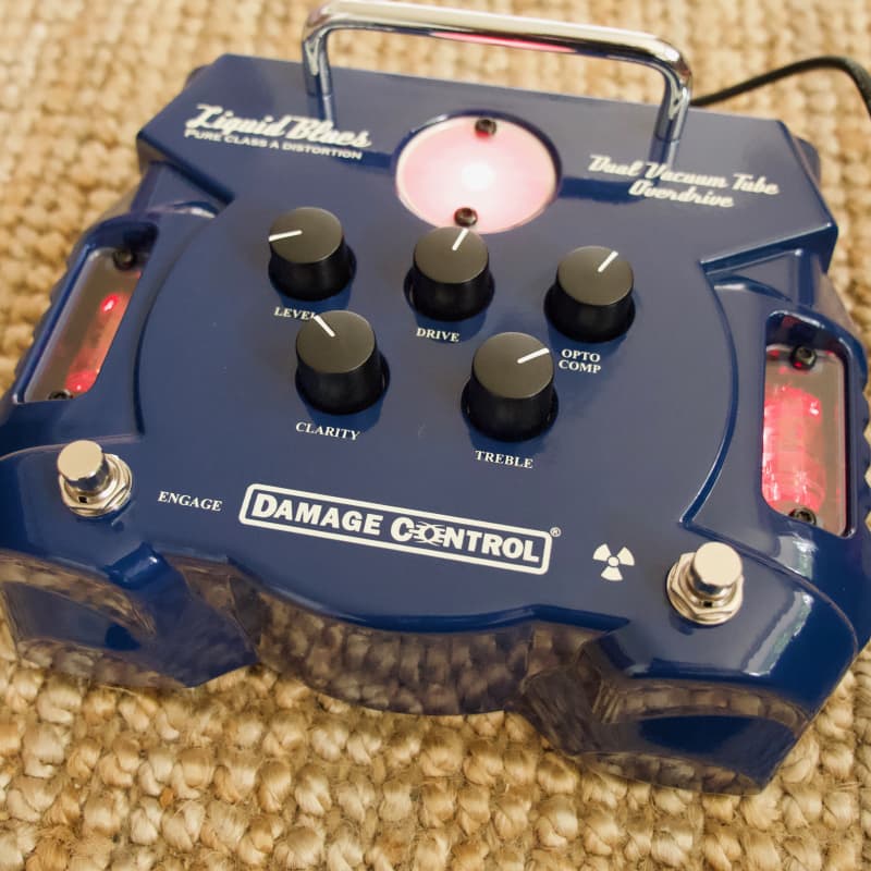 used Damage Control Liquid Blues Blue - Effect Pedal