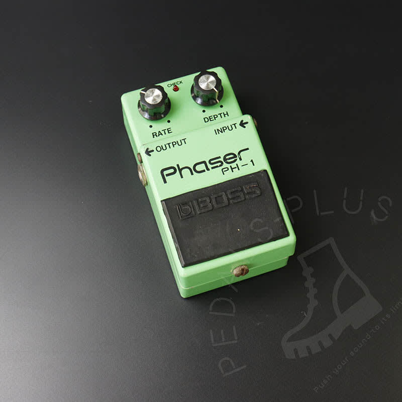 used 1978 Boss PH-1 Phaser (Black Label) Green - Effect Pedal