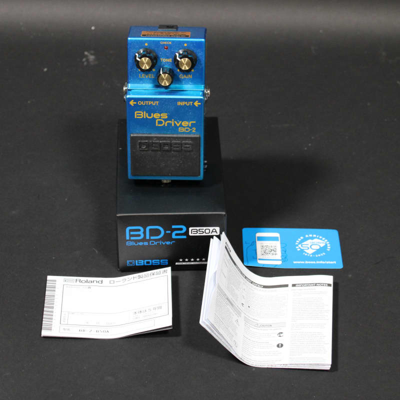 used 2023 Boss Limited Edition 50th Anniversary BD-2 Blues Driver P... - Effect Pedal