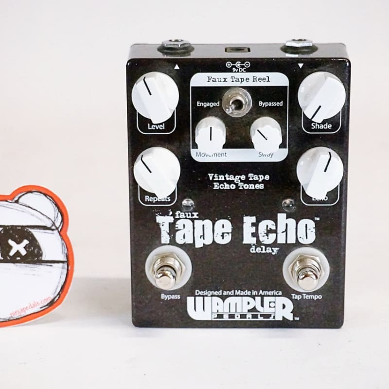 used 2010s Wampler Faux Tape Echo Black - Effect Pedal