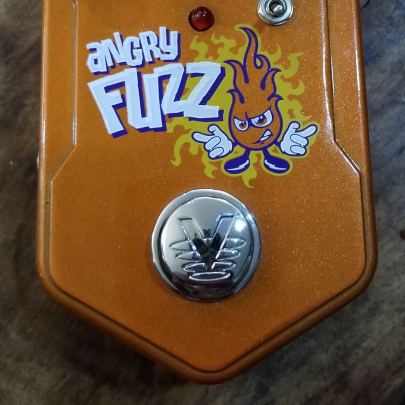 used 2000s Visual Sound Angry Fuzz VF2 Orange - Effect Pedal