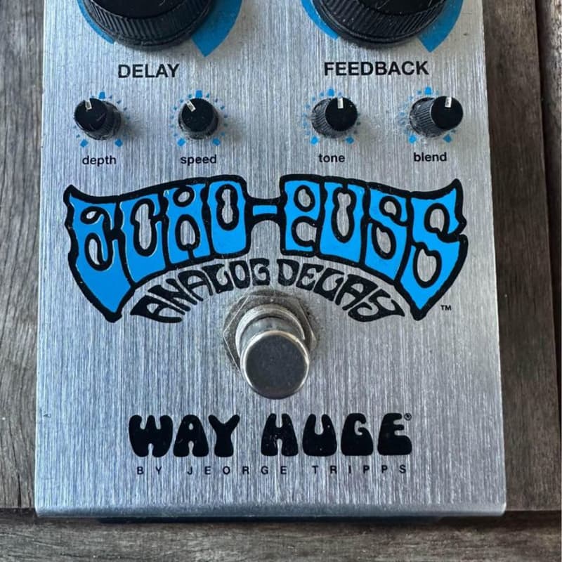 used 2013 - 2021 Way Huge WHE702S Echo-Puss Analog Delay Silver - Effect Pedal