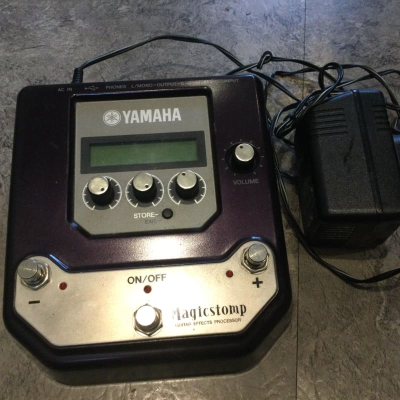 used 1990s Yamaha MagicStomp UB99 Stereo Multi-Effect Pedal Purple/... - Effect Pedal