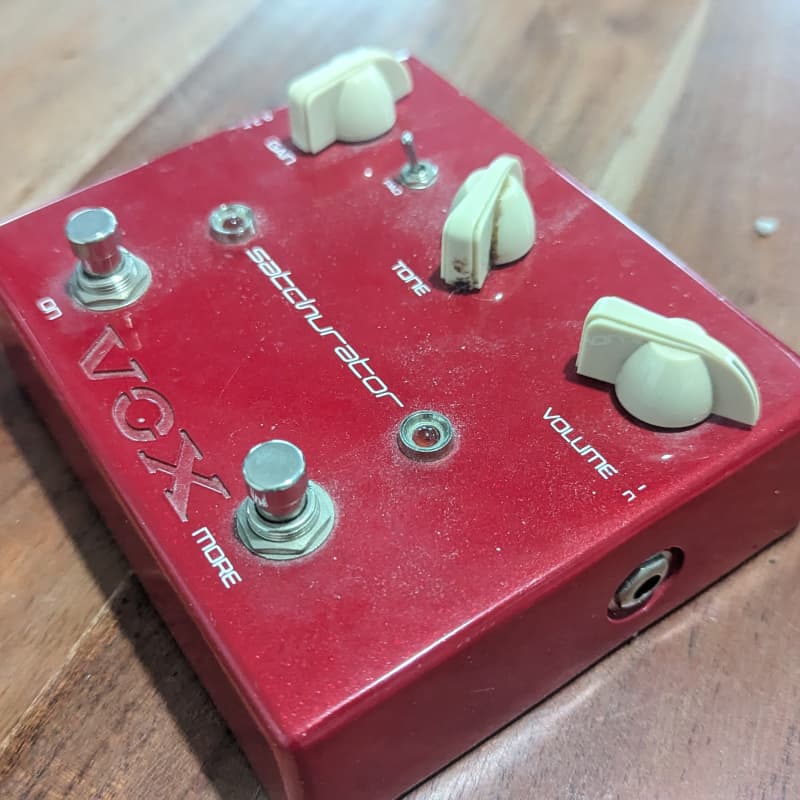 used 2010s Vox Satchurator Red - Effect Pedal