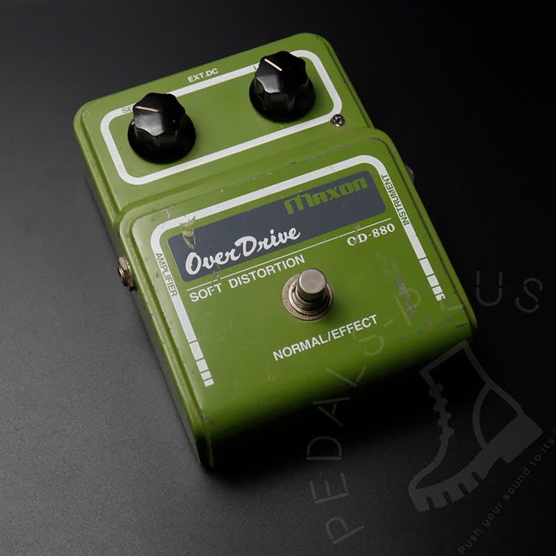 used 2010s Maxon OD-880 Soft Distortion Green - Effect Pedal