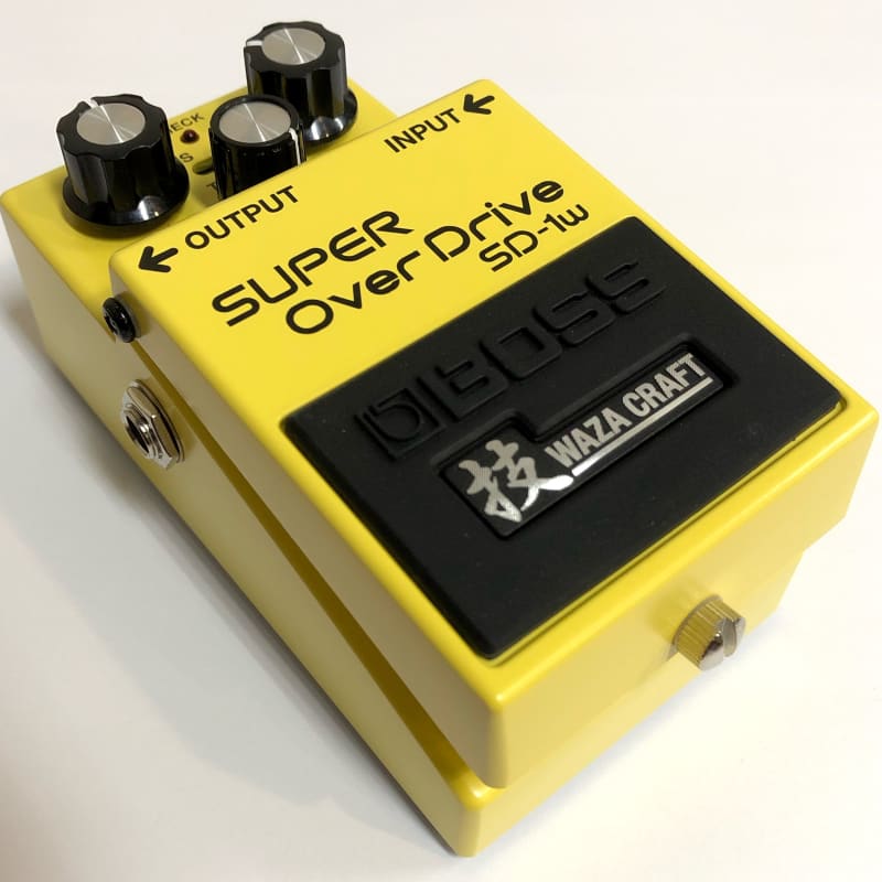 used Boss SD-1W Super OverDrive Waza Craft Yellow - Effect Pedal