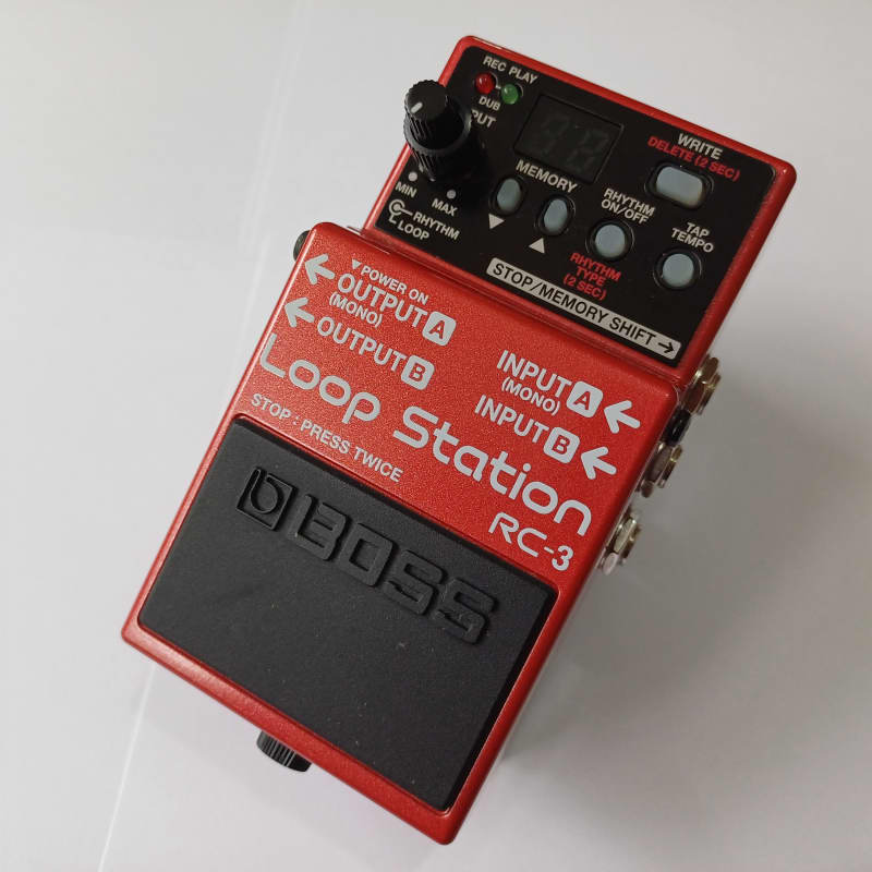 used 2011 - Present Boss RC-3 Loop Station Red - Effect Pedal