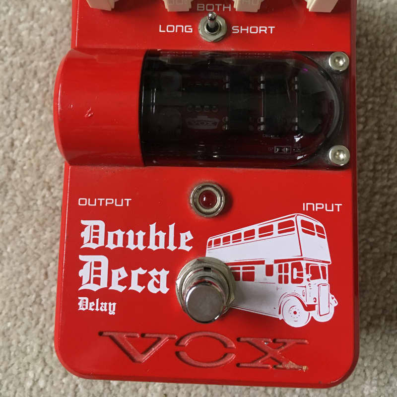 used 2010s Vox TG2DDDL Tone Garage Double Deca Delay Red - Effect Pedal