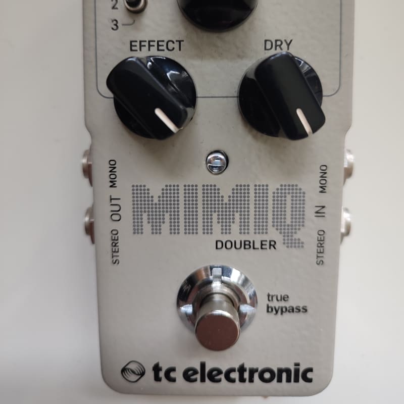 used 2016 - Present TC Electronic MIMIQ Doubler White - Effect Pedal