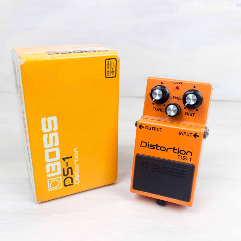 used 1994 - Present Boss DS-1 Distortion (Silver Label) Orange - Effect Pedal