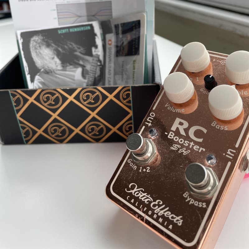 used 2010s Xotic RC Booster Scott Henderson Limited Edition Copper - Effect Pedal