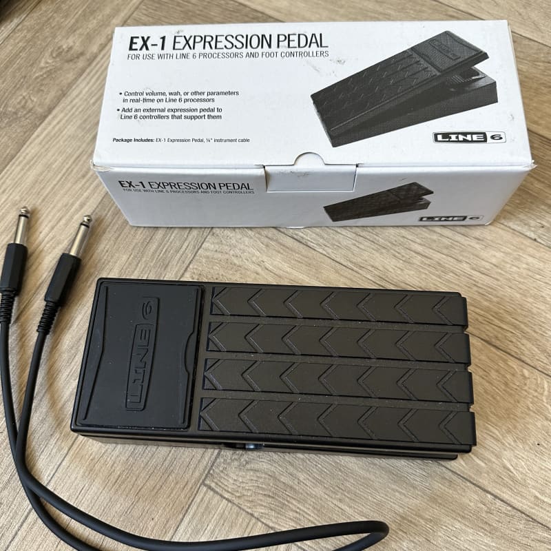 used 2010s Line 6 EX-1 Expression Pedal Black - Effect Pedal