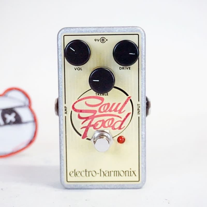 used 2021 Electro-Harmonix Soul Food Transparent Overdrive Cream - Effect Pedal