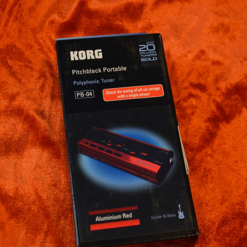 used Korg Pitchblack Portable PB-04 Red - Effect Pedal