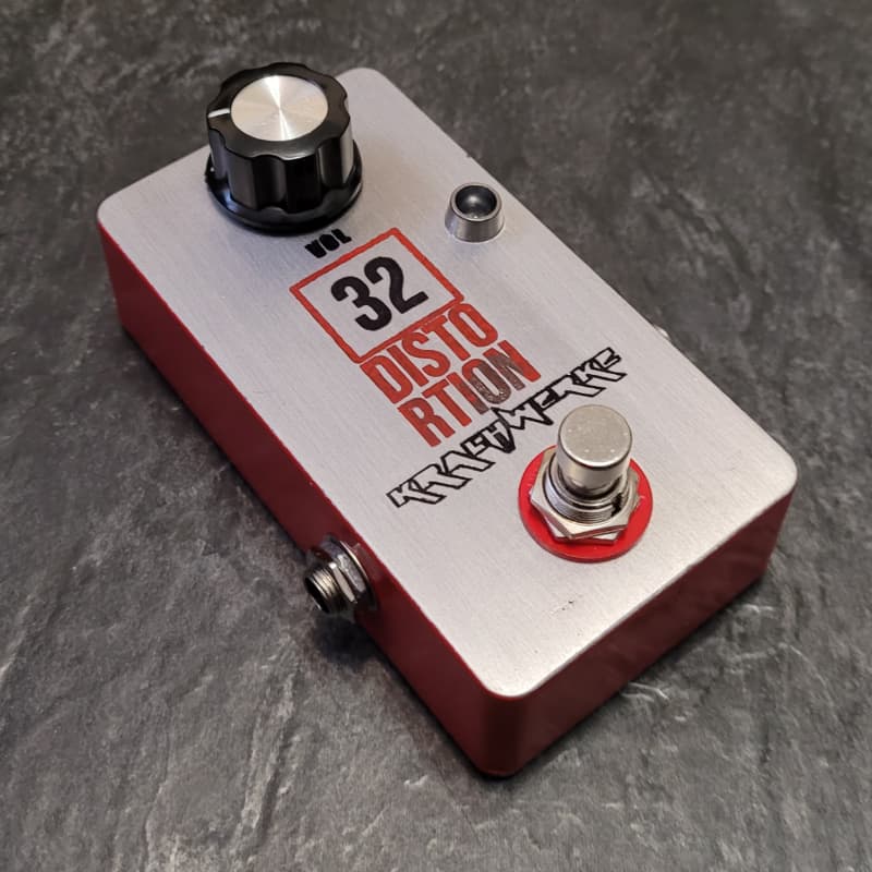 used 2023 Krachwerke 32 Distortion Acid Etched Brushed Aluminium - Effect Pedal