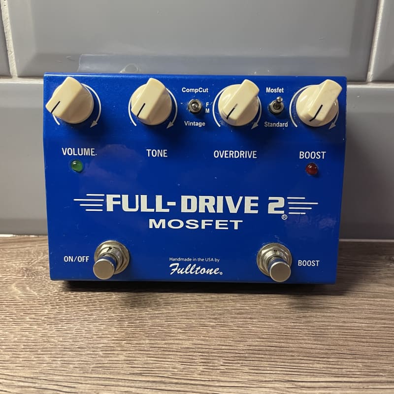 used 2000s Fulltone Full-Drive 2 Mosfet Blue - Effect Pedal