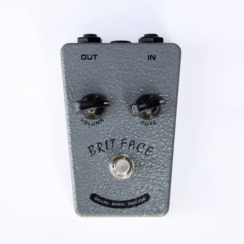 new British Pedal Company Dallas Brit Face Fuzz Silver NKT275 Silver - Effect Pedal