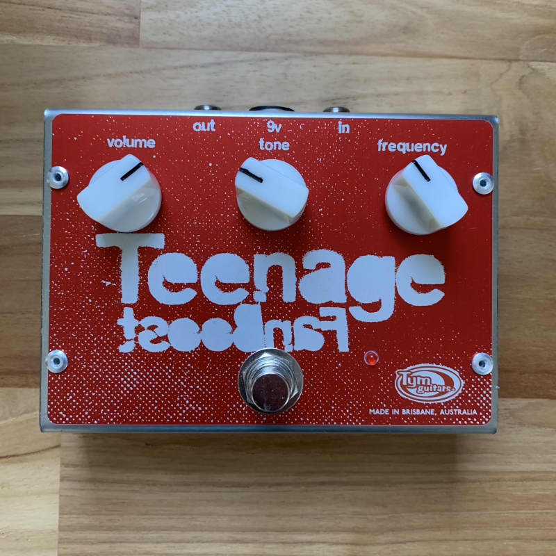 used 2023 Tym Guitars Teenage Fanboost Red - Effect Pedal