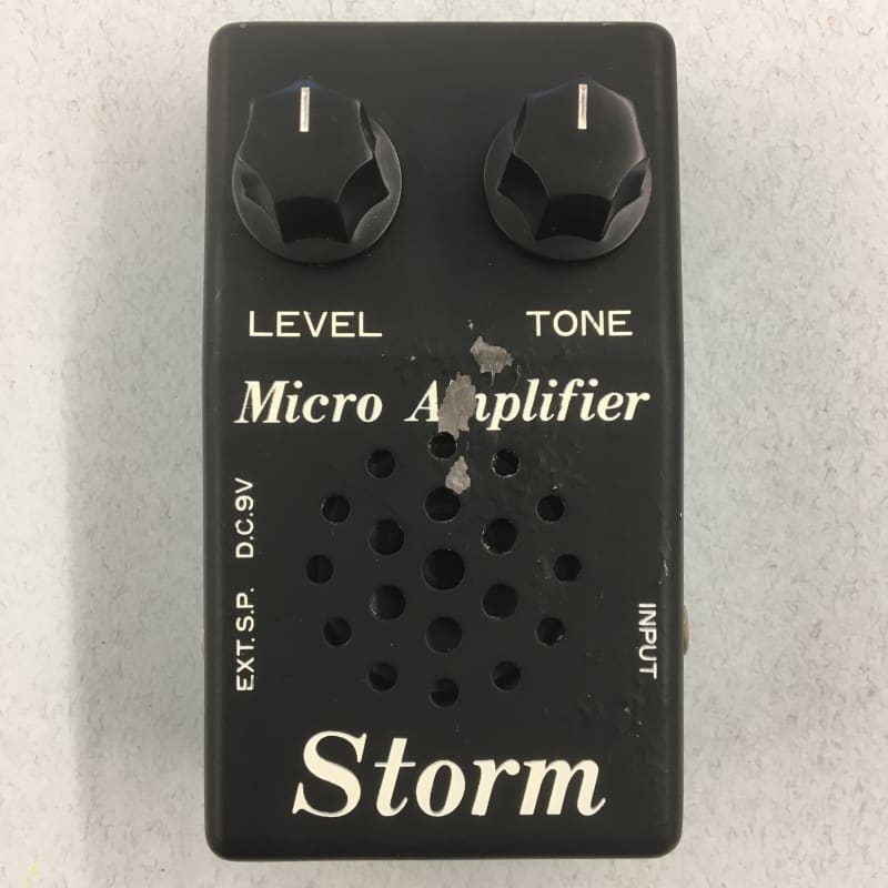 used 1970s Storm Micro Amplifier Black - Effect Pedal