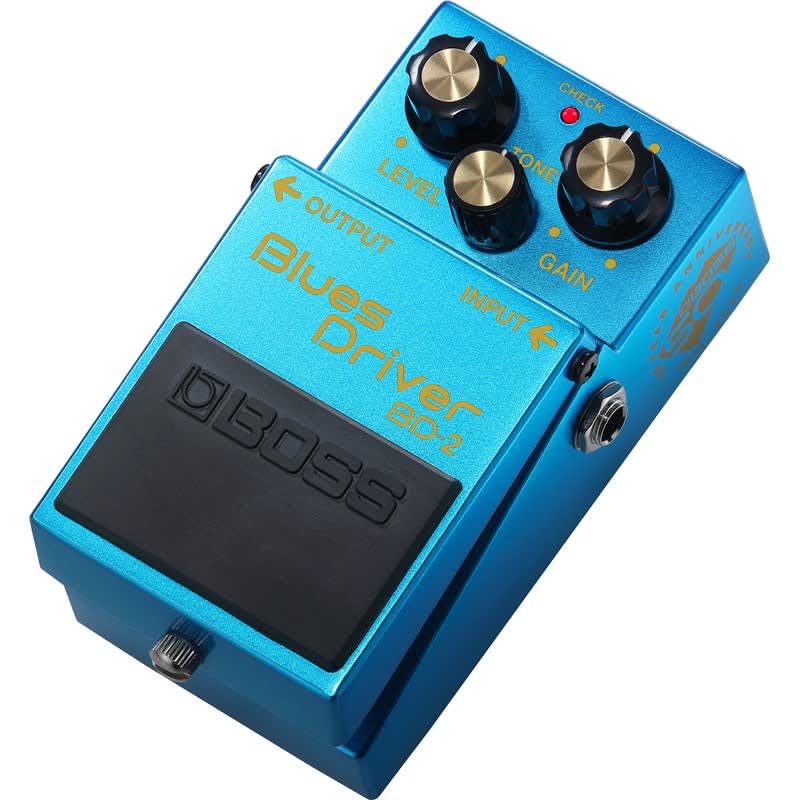 new Boss Boss BD-2-B50A Blues Driver 50th Anniversary Pedal Blues - Effect Pedal