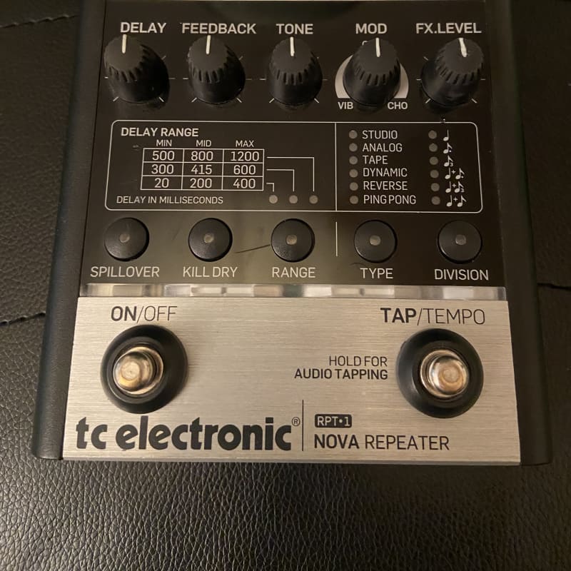 used 2010s TC Electronic RPT-1 Nova Repeater Black - Effect Pedal