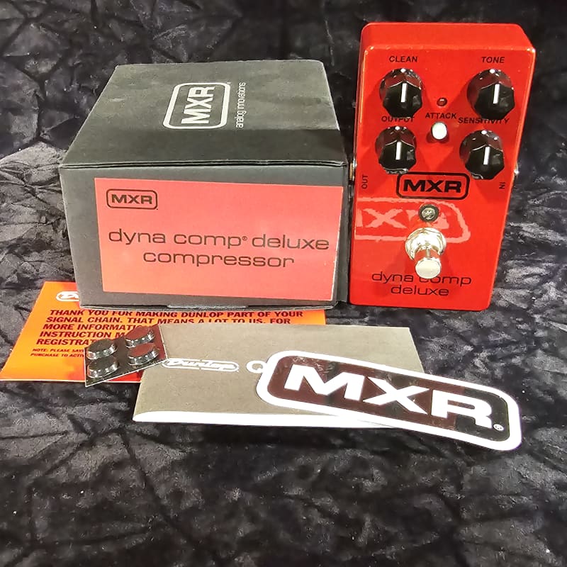 used 2018 - Present MXR M228 Dyna Comp Deluxe Compressor Red - Effect Pedal