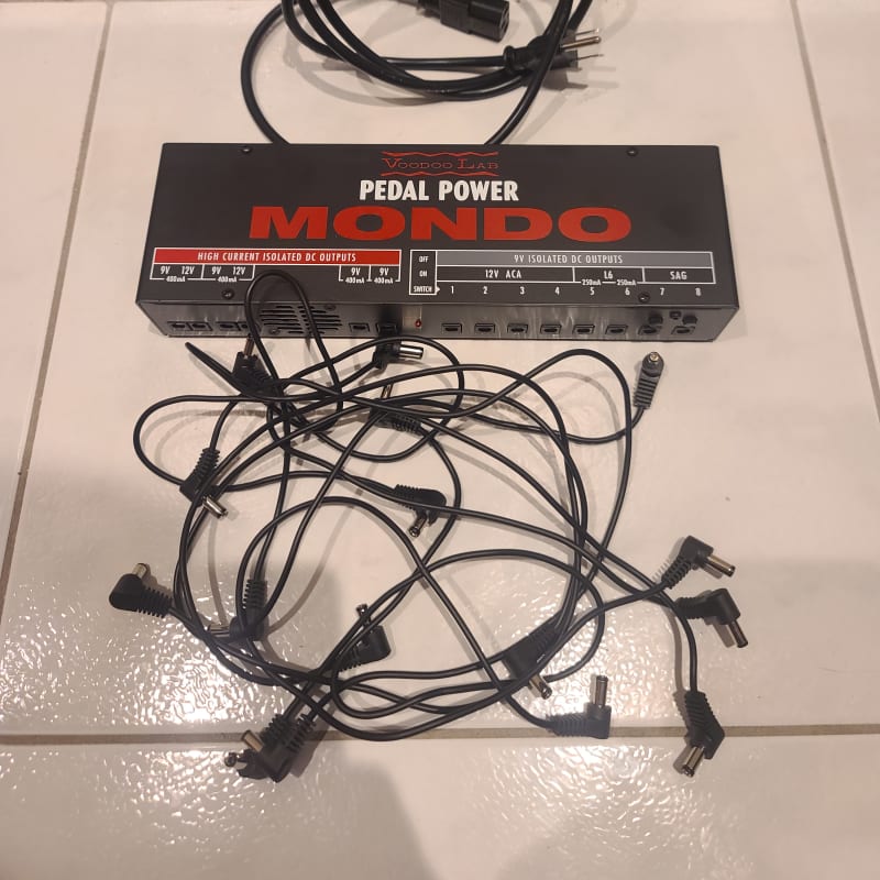 used 2010s Voodoo Lab Pedal Power Mondo Black - Effect Pedal