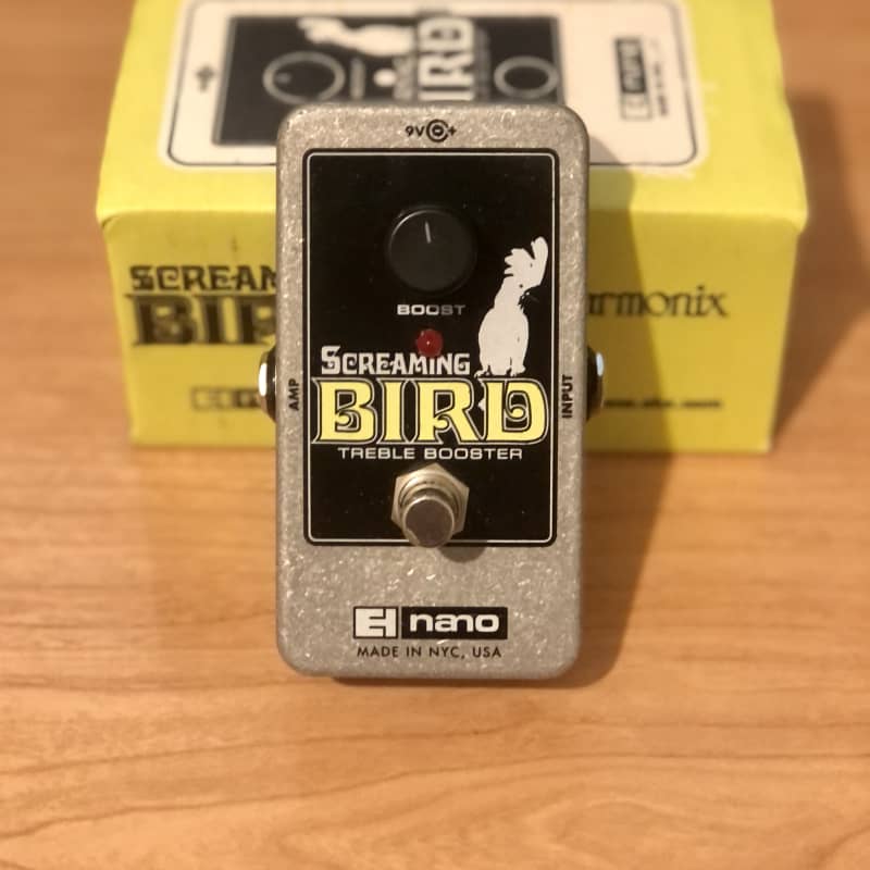 used 2009 - 2020 Electro-Harmonix Screaming Bird Treble Booster Metal - Effect Pedal